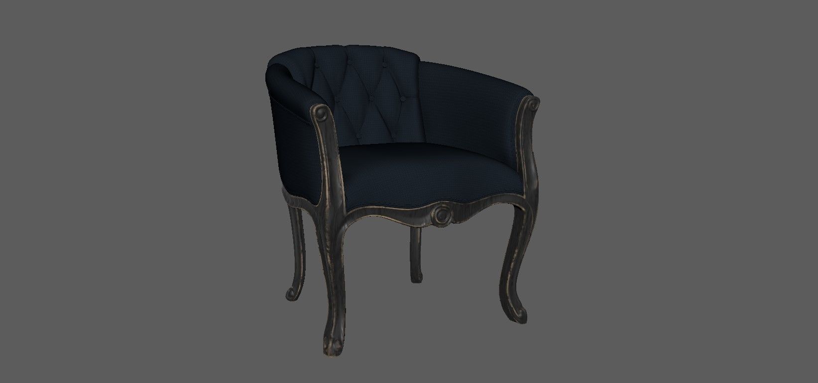  Antique Chairs 3D model_23