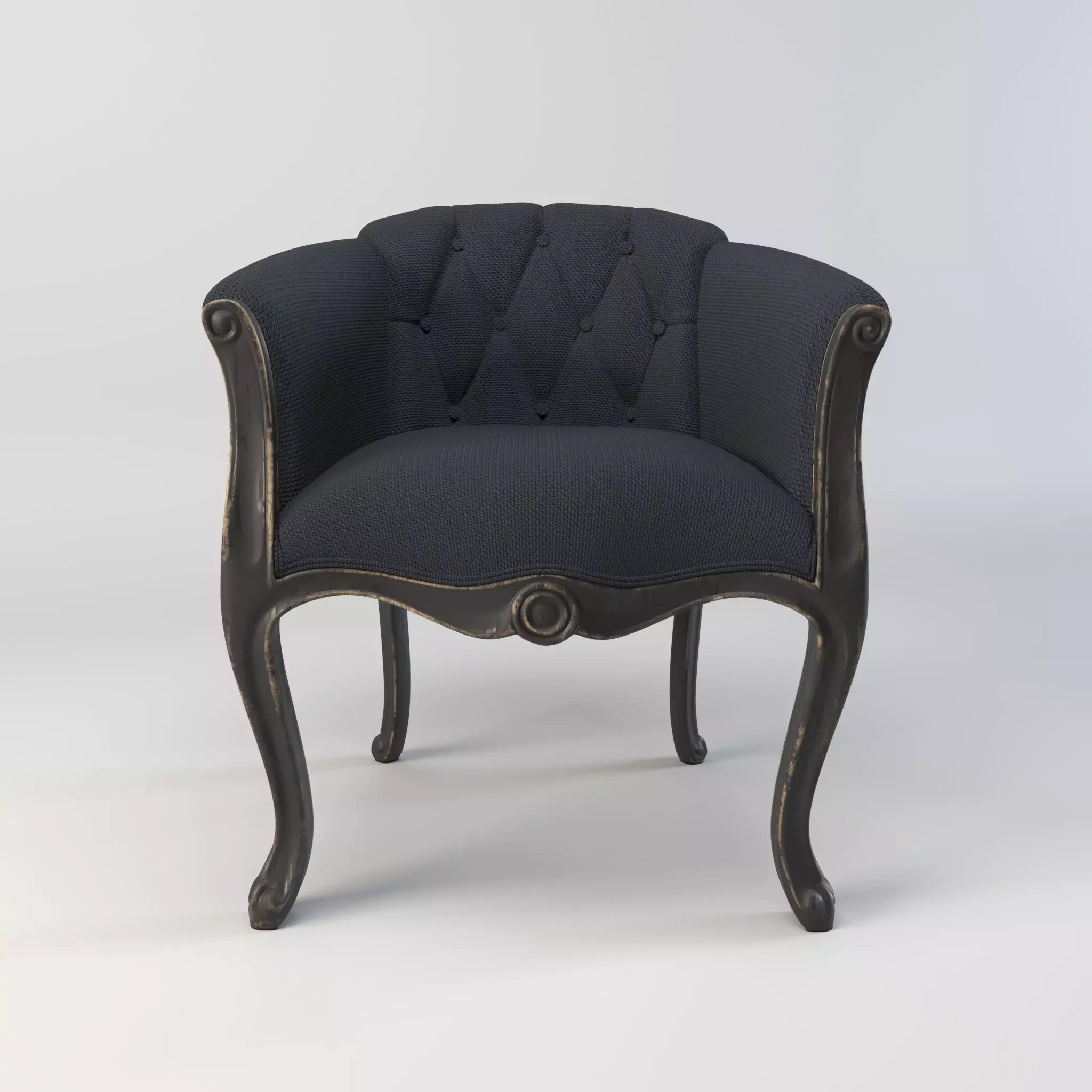  Antique Chairs 3D model_0