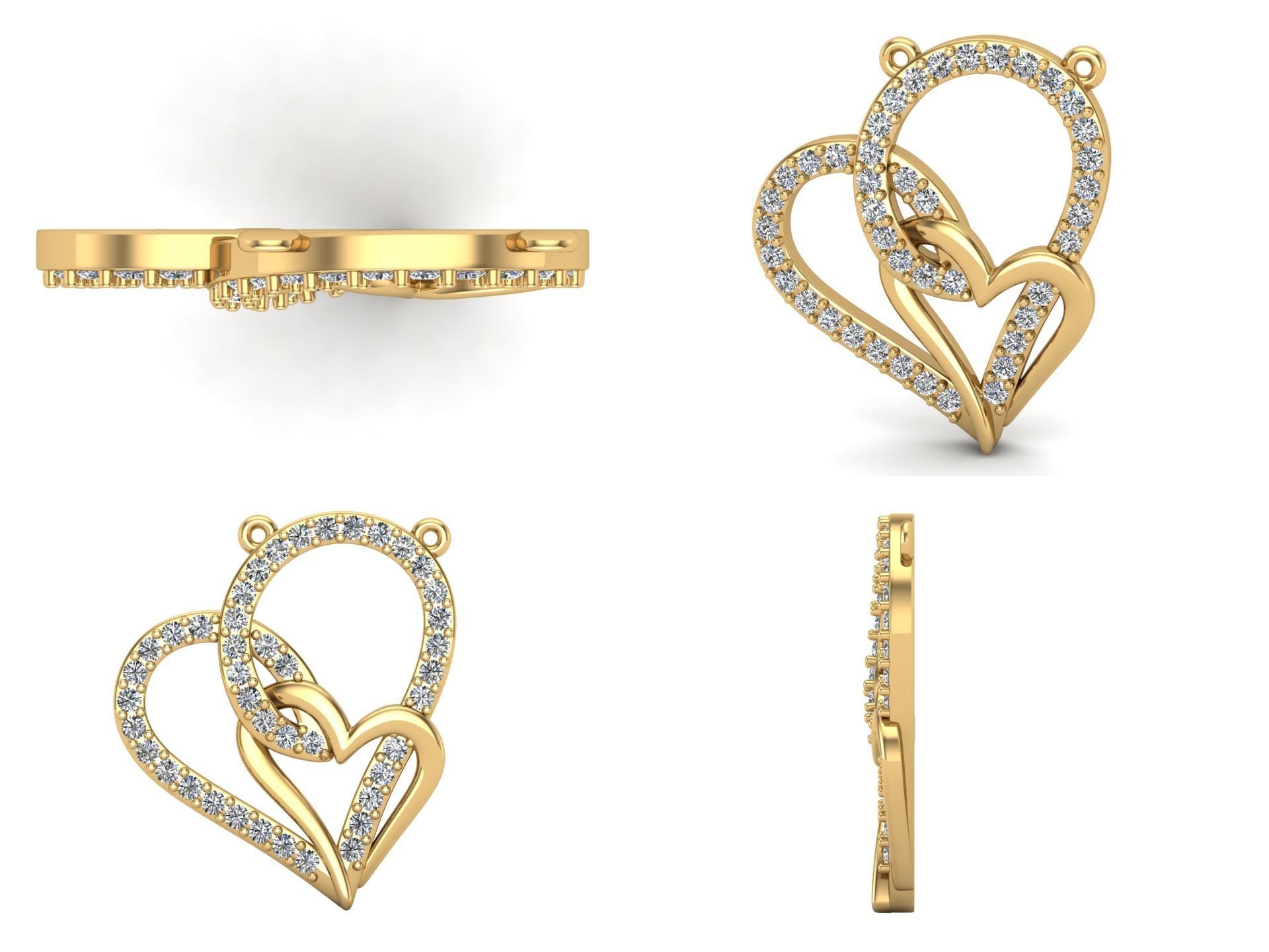 Pendant k1 3D print model_4