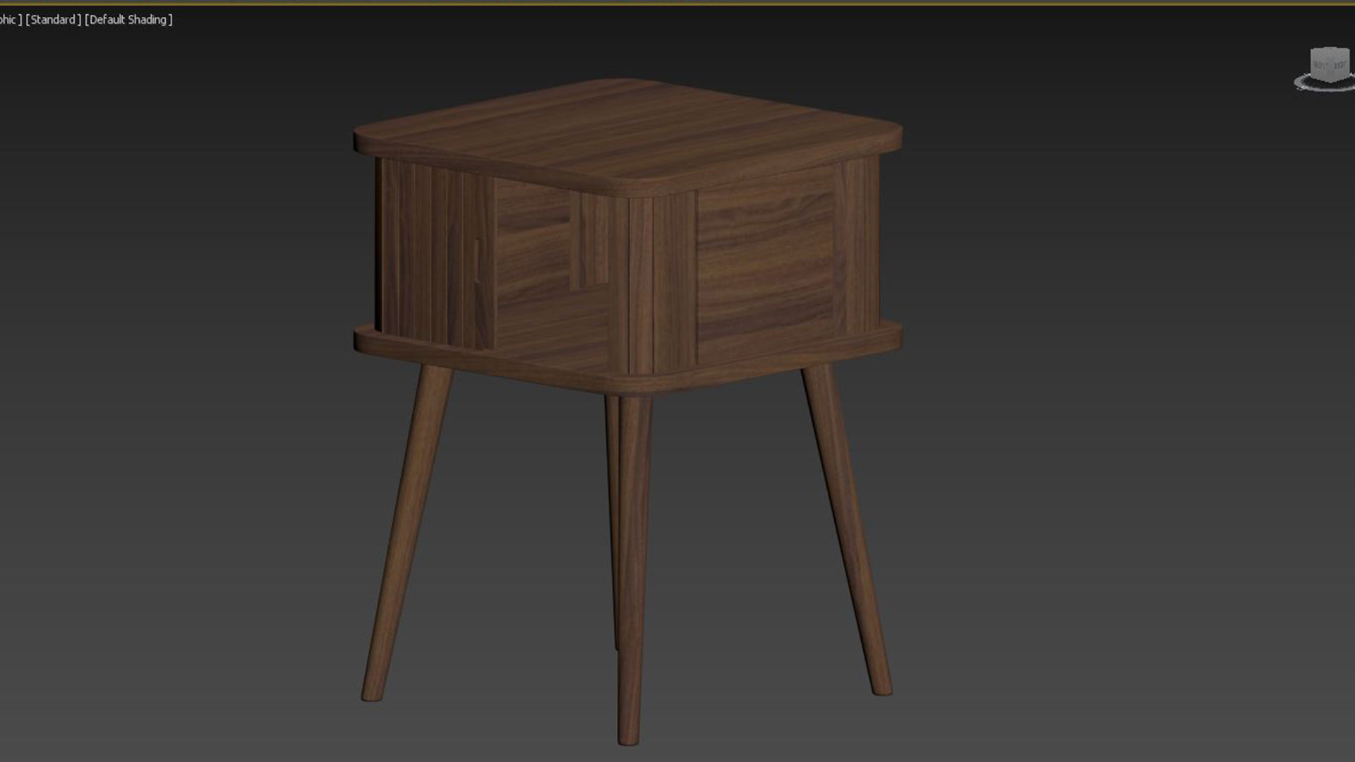 Barbier Side Table 3D model_4