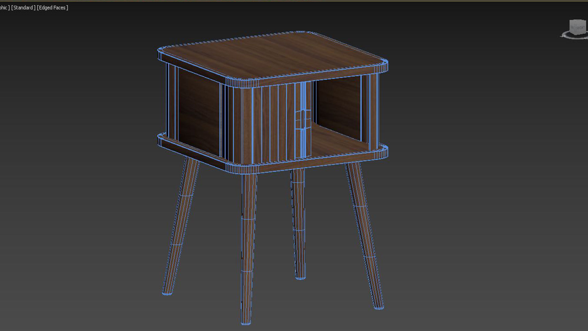 Barbier Side Table 3D model_7