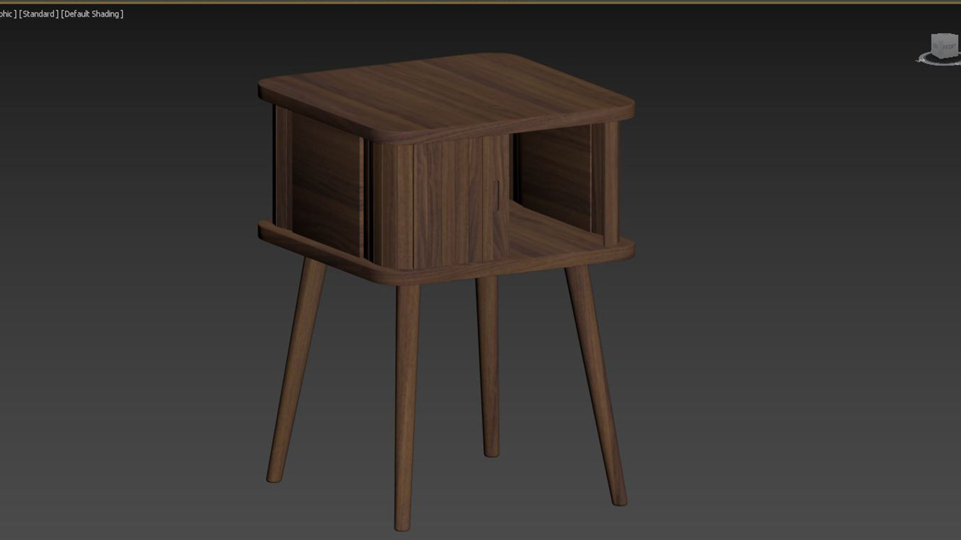 Barbier Side Table 3D model_8