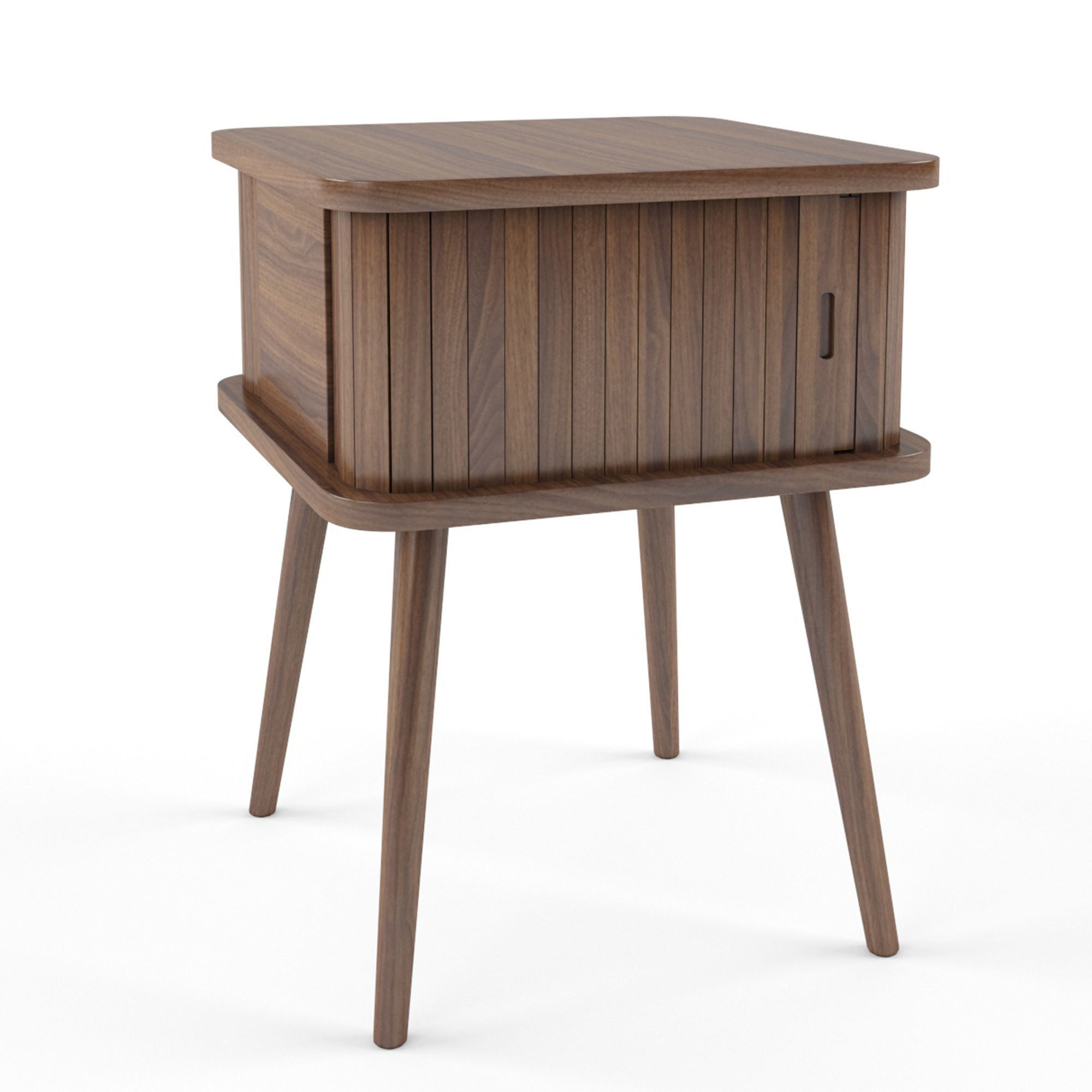 Barbier Side Table 3D model_1