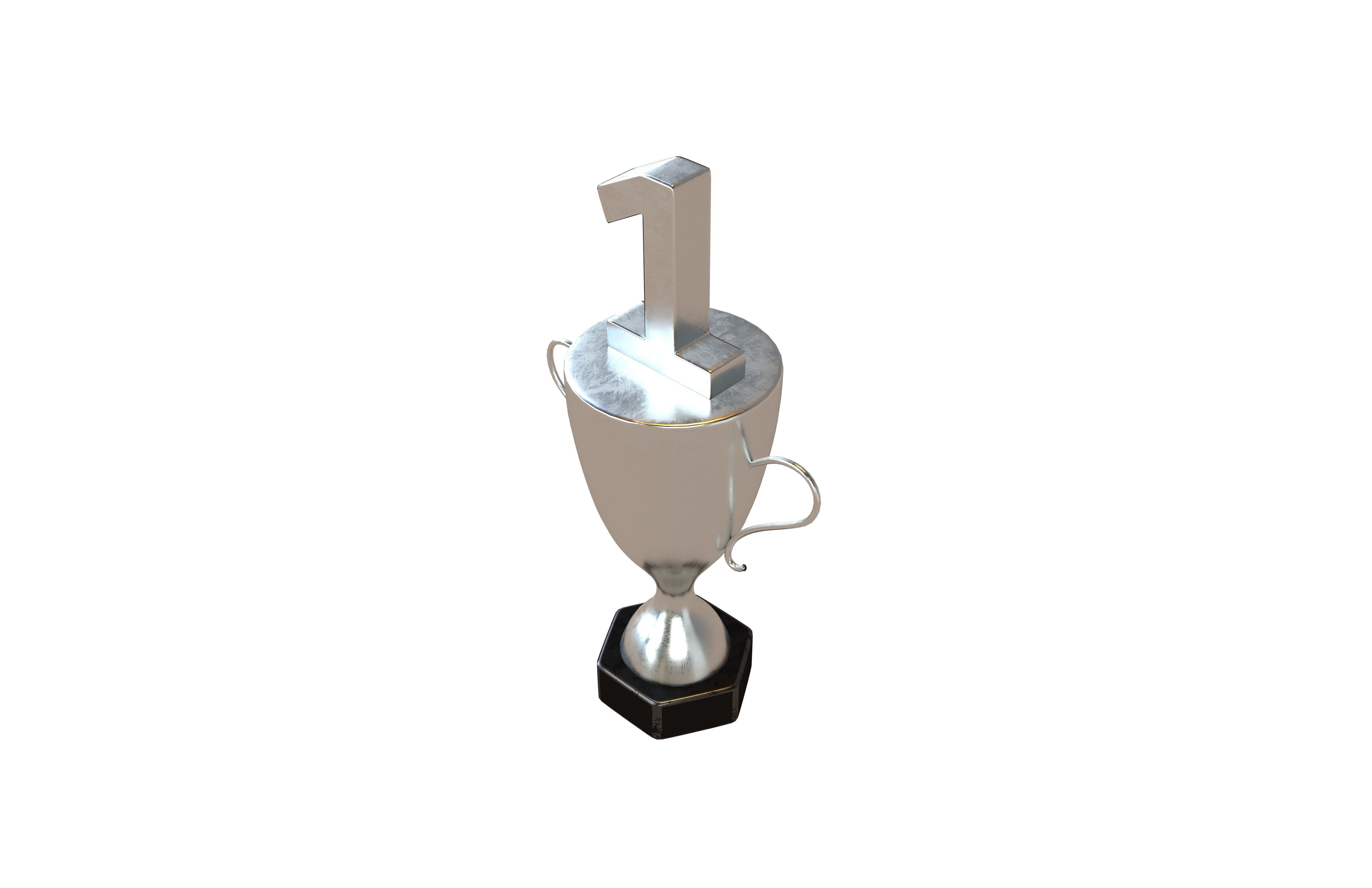 Trophy v4 002 Low-poly 3D model_2