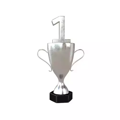 Trophy v4 002 Low-poly 3D model