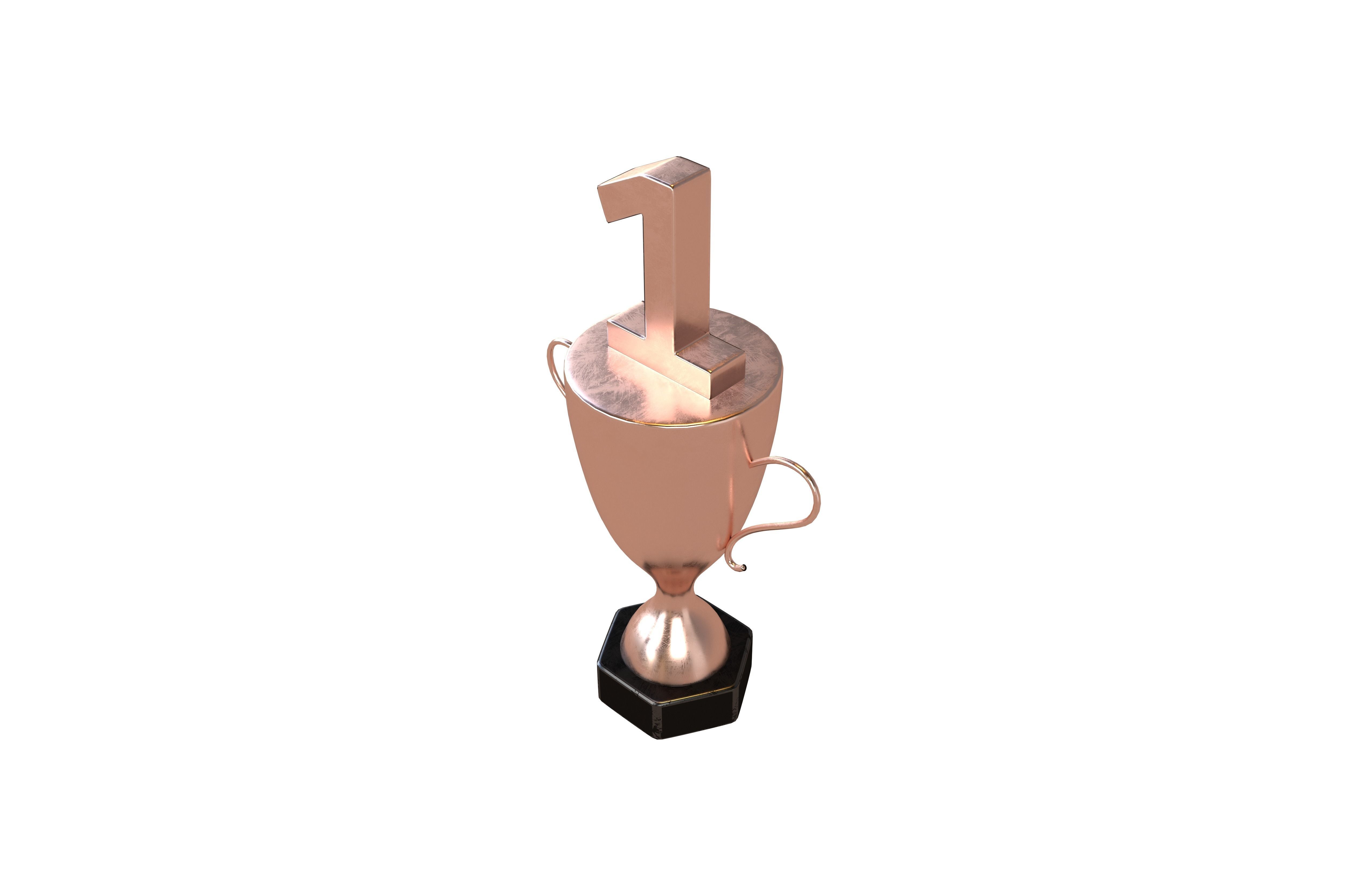 Trophy v4 003 Low-poly 3D model_1