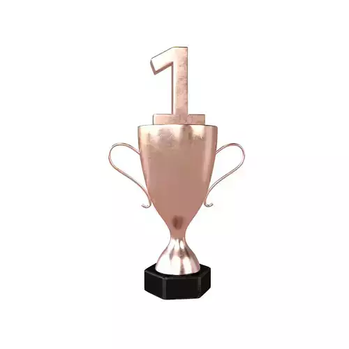 Trophy v4 003 Low-poly 3D model