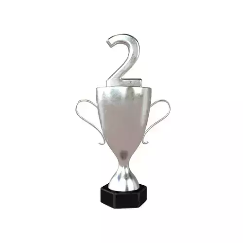 Trophy v5 002 Low-poly 3D model