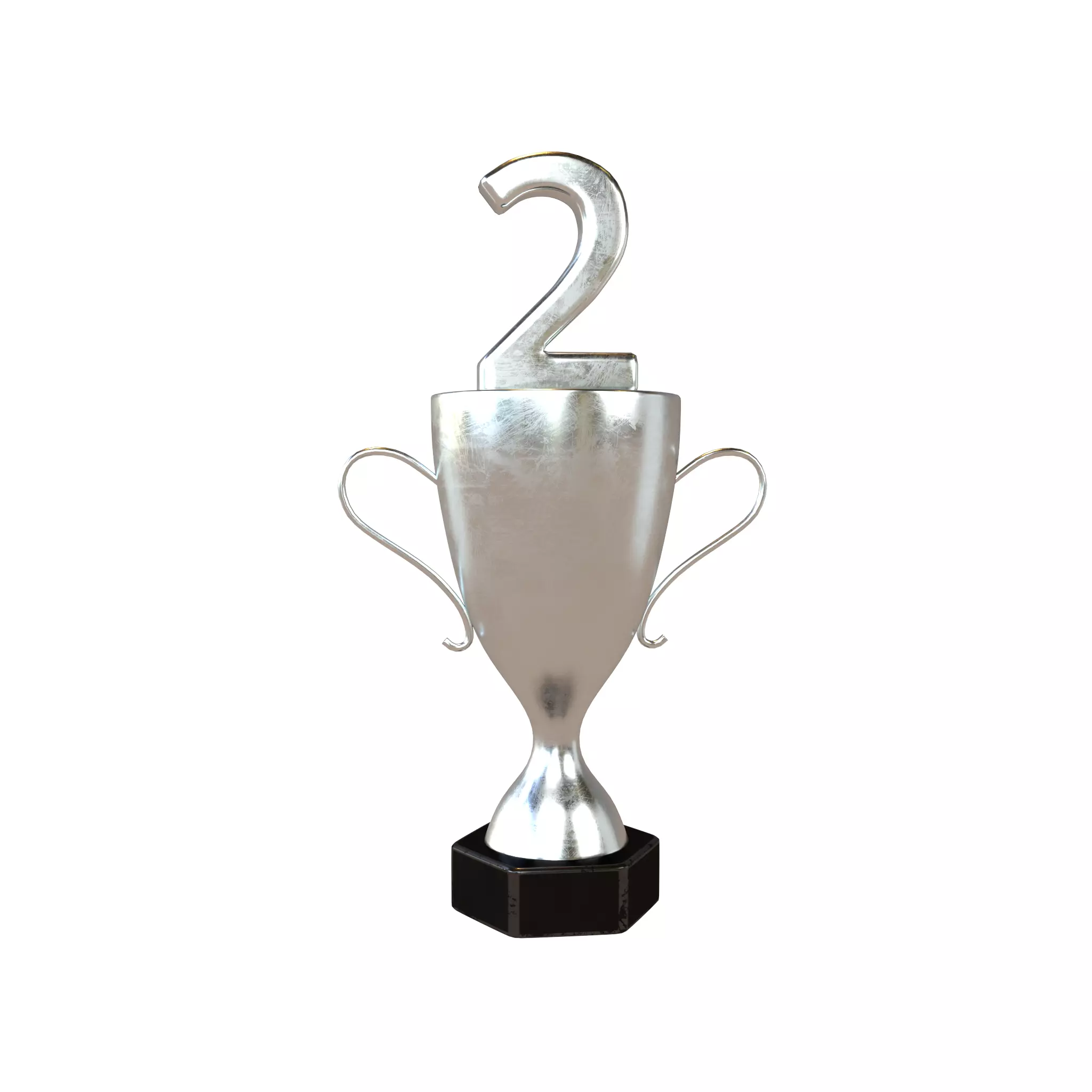 Trophy v5 002 Low-poly 3D model_0