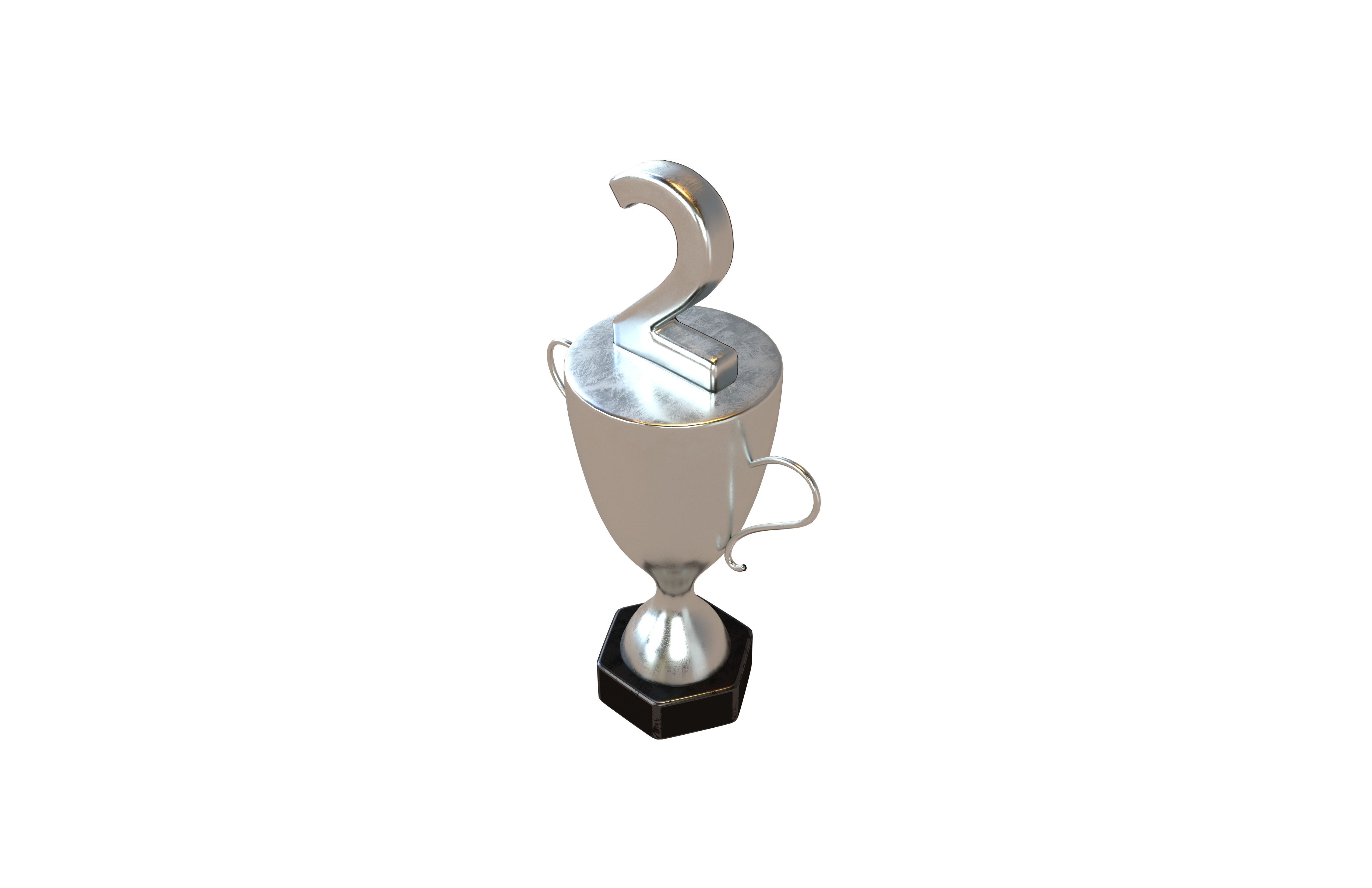 Trophy v5 002 Low-poly 3D model_1