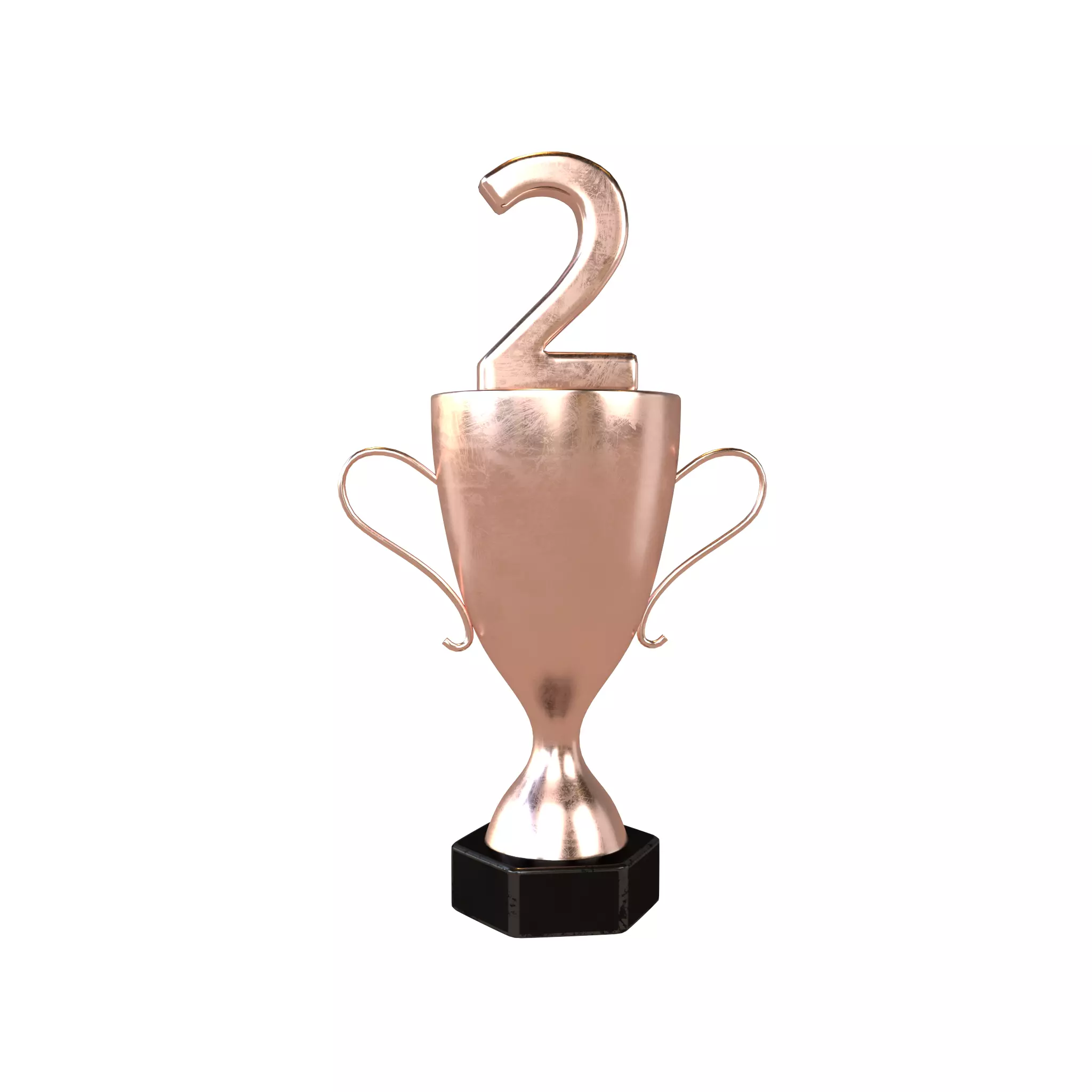 Trophy v5 003 Low-poly 3D model_0