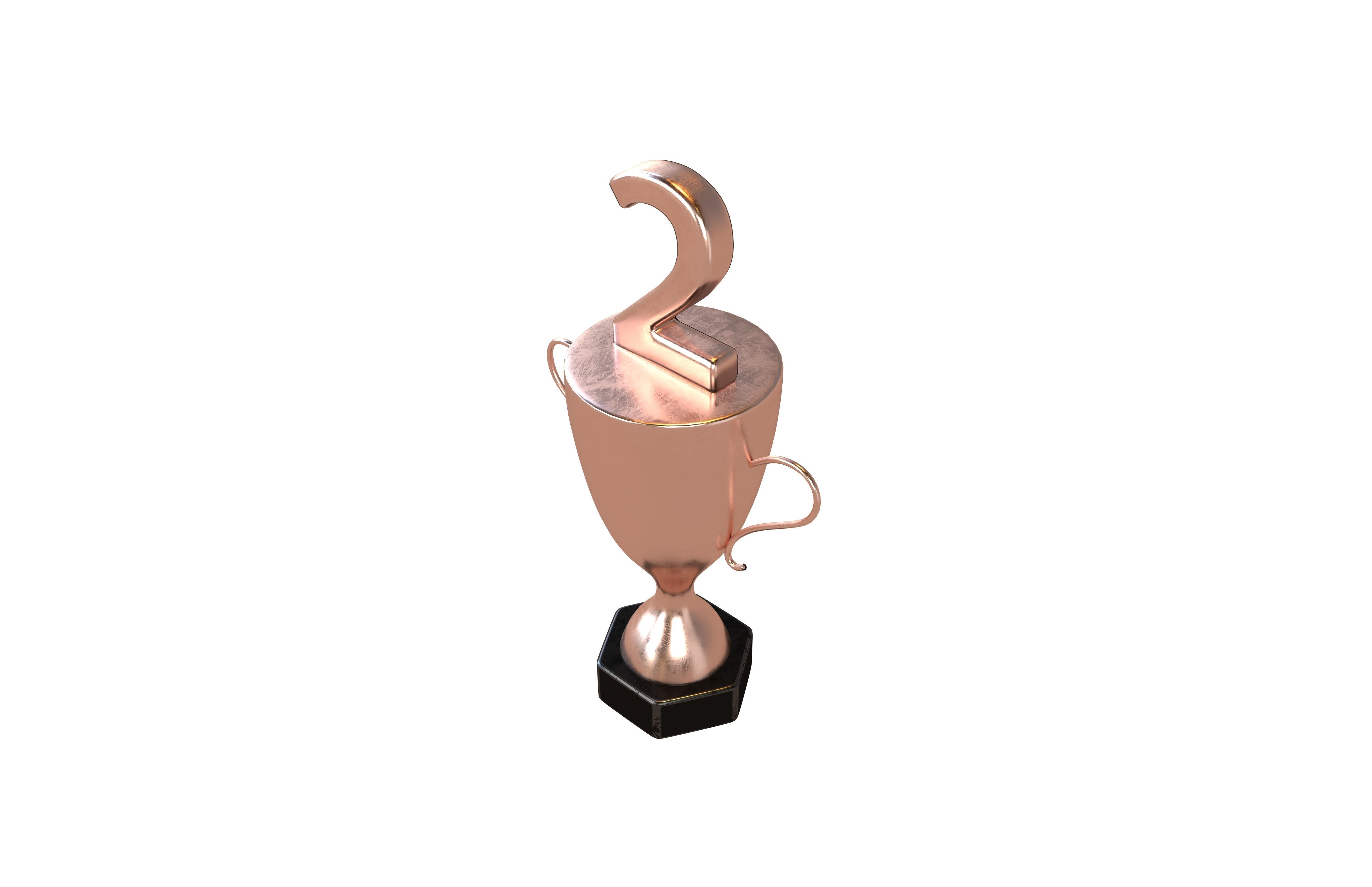 Trophy v5 003 Low-poly 3D model_2
