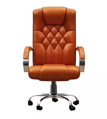 Office chair Low-poly 3D model