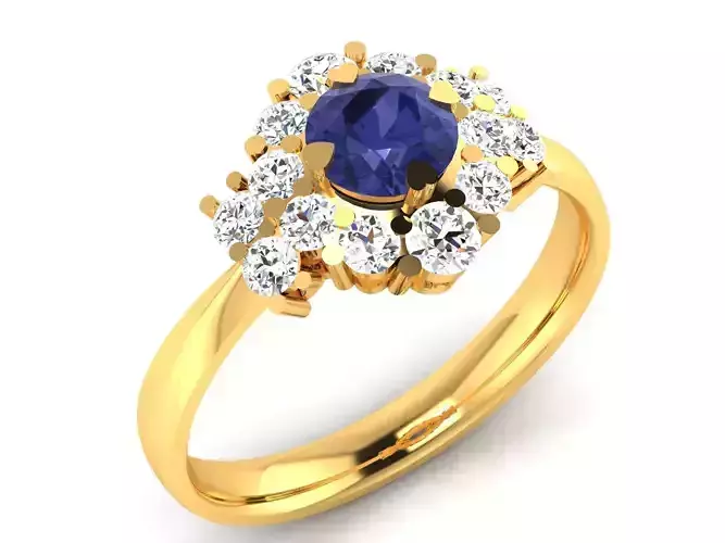 Solitaire Engagement Wedding Ring