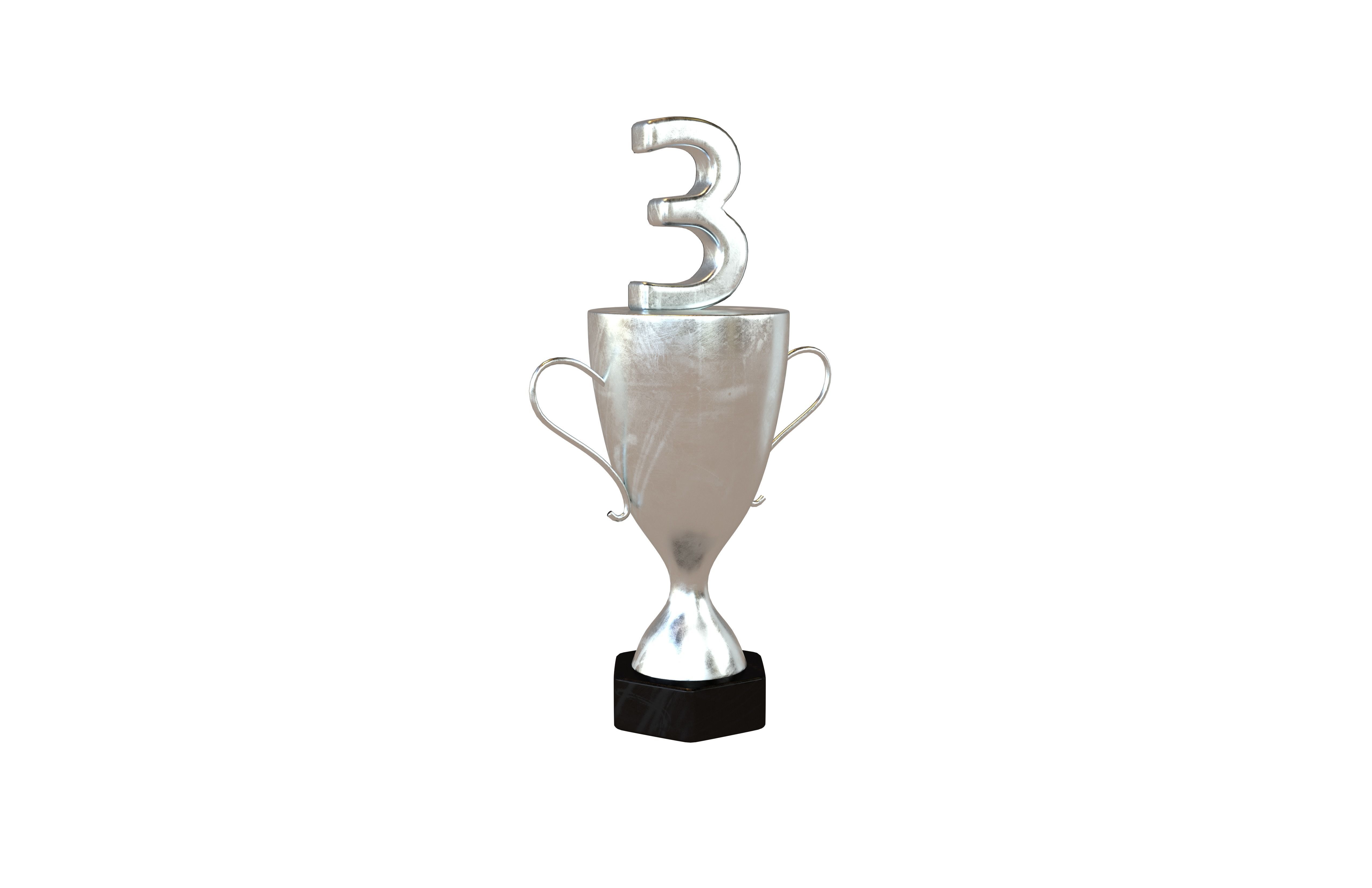 Trophy v6 002 Low-poly 3D model_1
