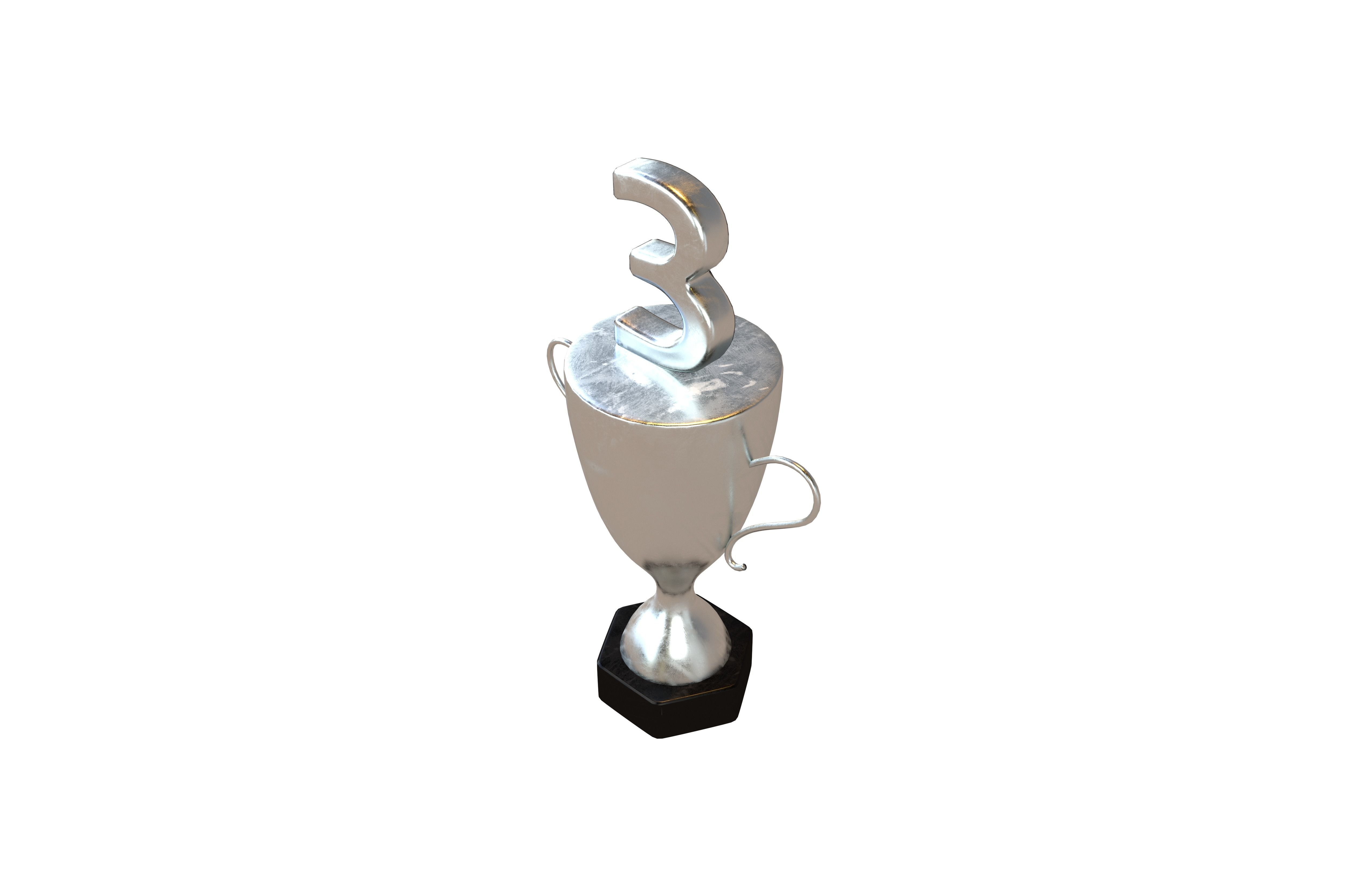 Trophy v6 002 Low-poly 3D model_3
