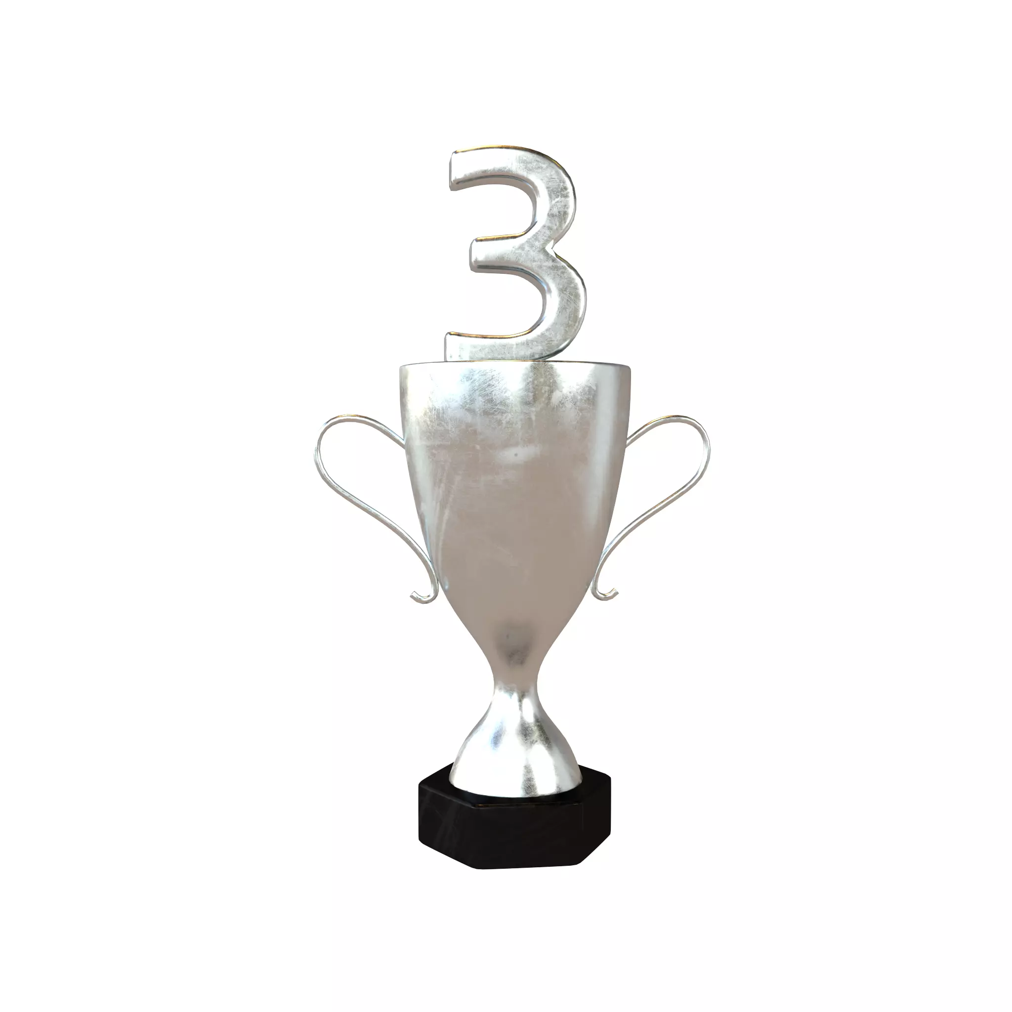 Trophy v6 002 Low-poly 3D model_0