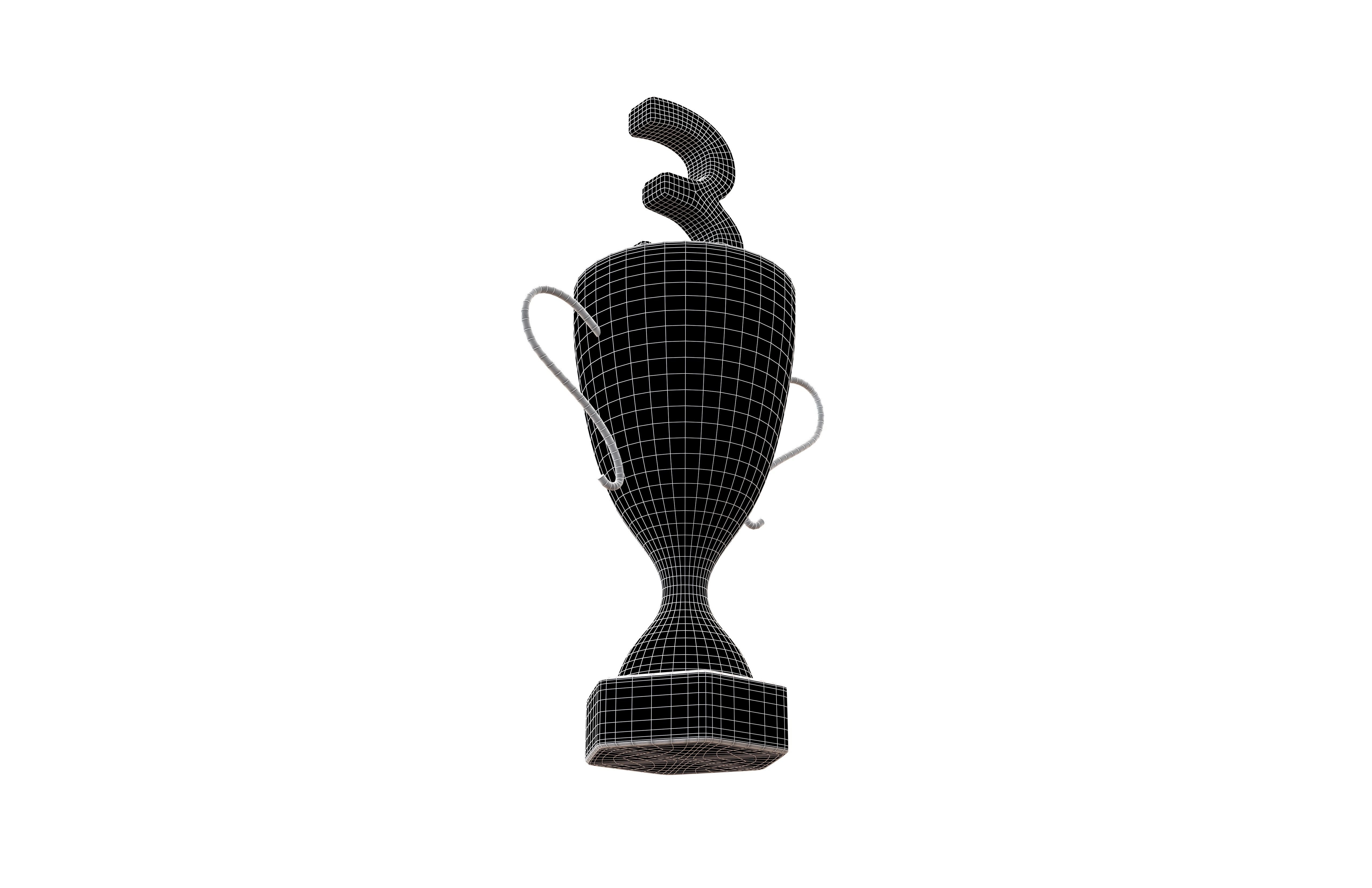Trophy v6 003 Low-poly 3D model_6