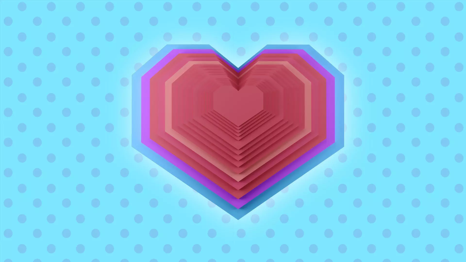 HEART SHAPE ANGULAR 3D model