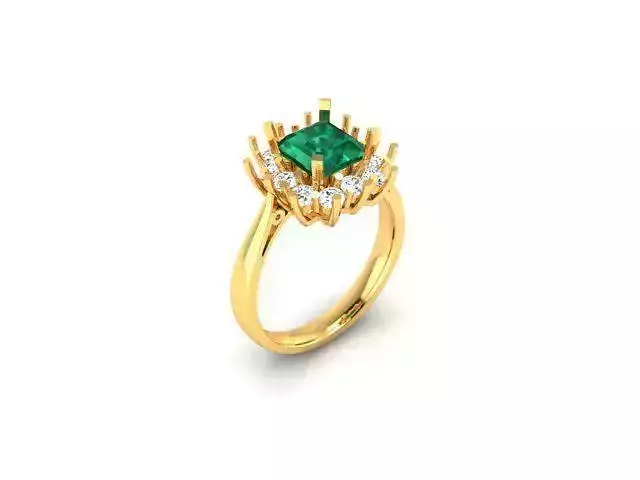 Solitaire Engagement Wedding Ring