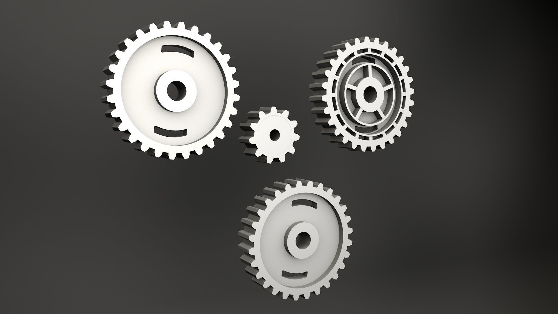 3D Printable Differential Gear Transfer 3D print model_9