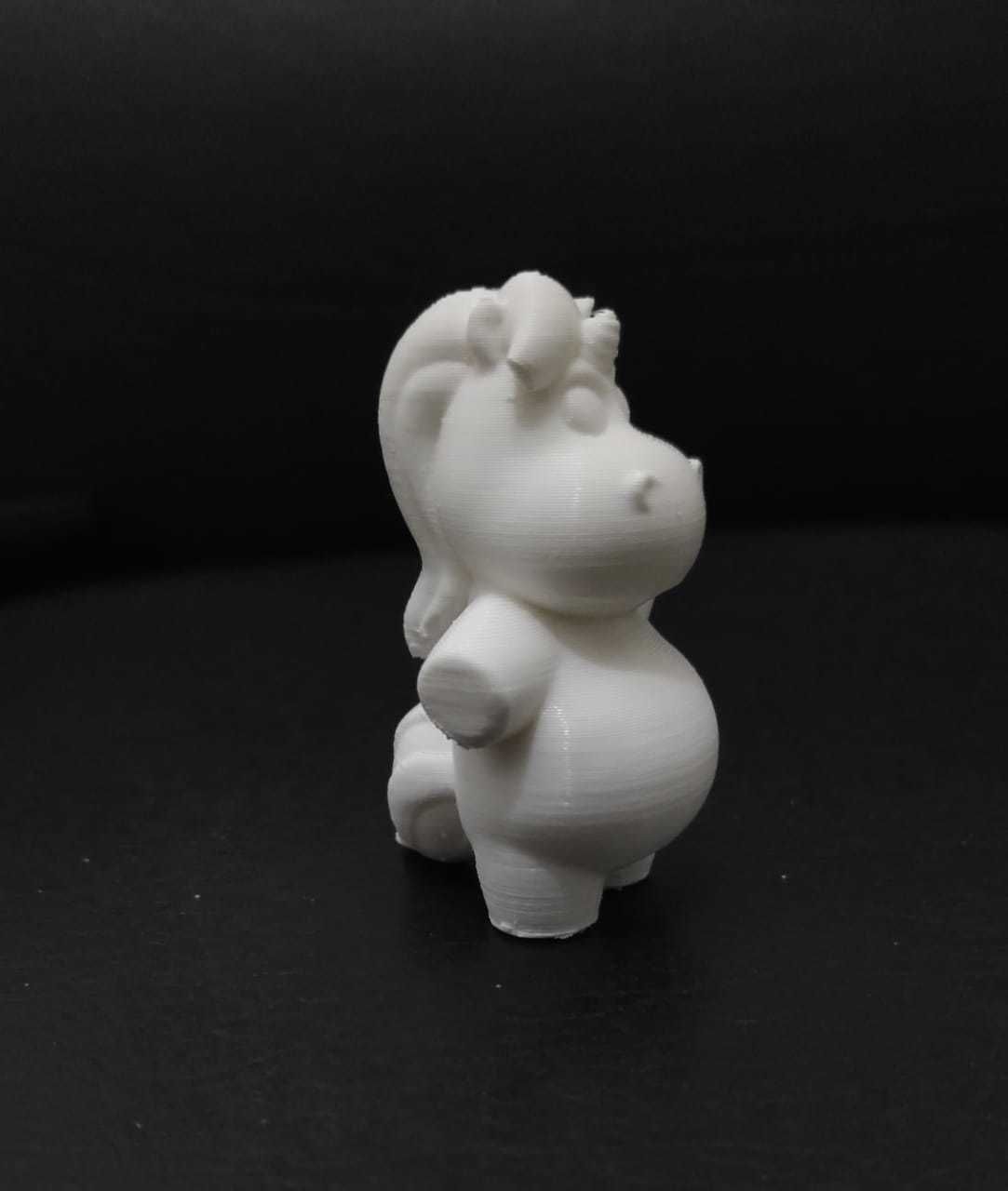Cartoon Unicorn 3D print model_5