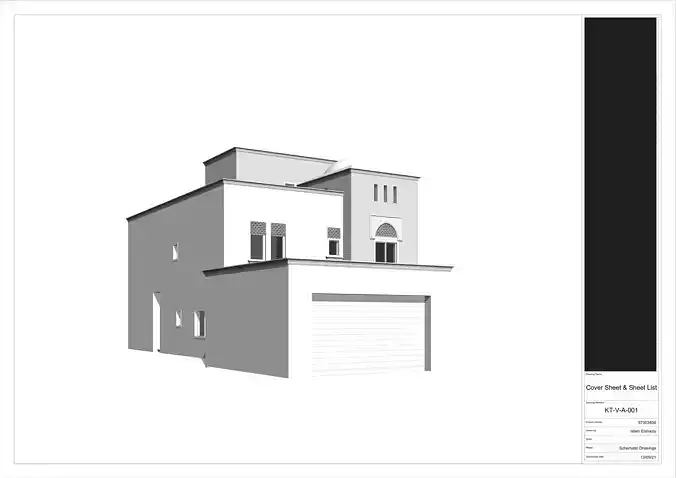 Arabic House BIM Model 3D model