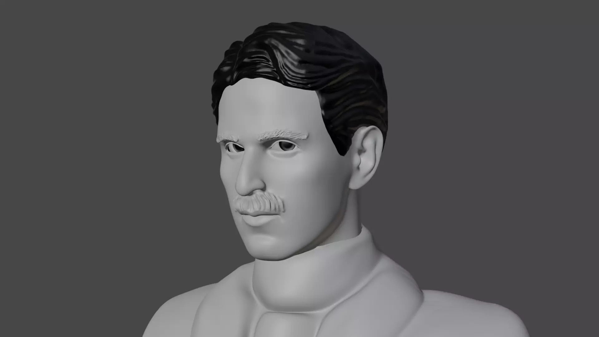 Nikola Tesla 3D print model