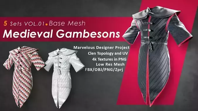 Medieval Gambesons Vol 01