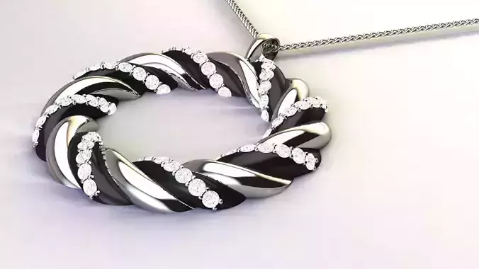 Twist pendant