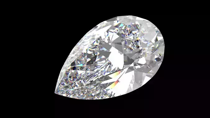 Pear Cut Gem