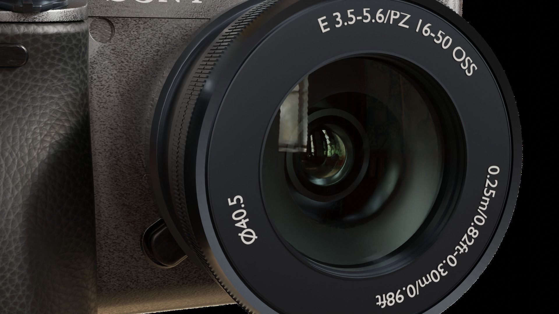 Sony mirrorless a6400 3D model_8