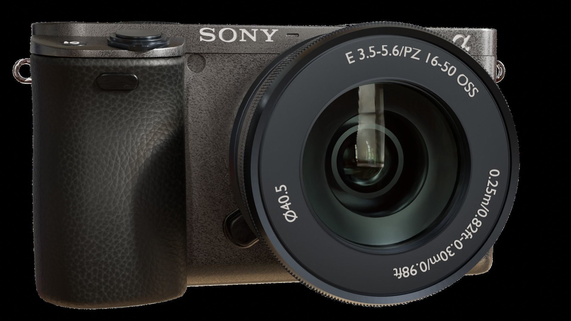 Sony mirrorless a6400 3D model_1