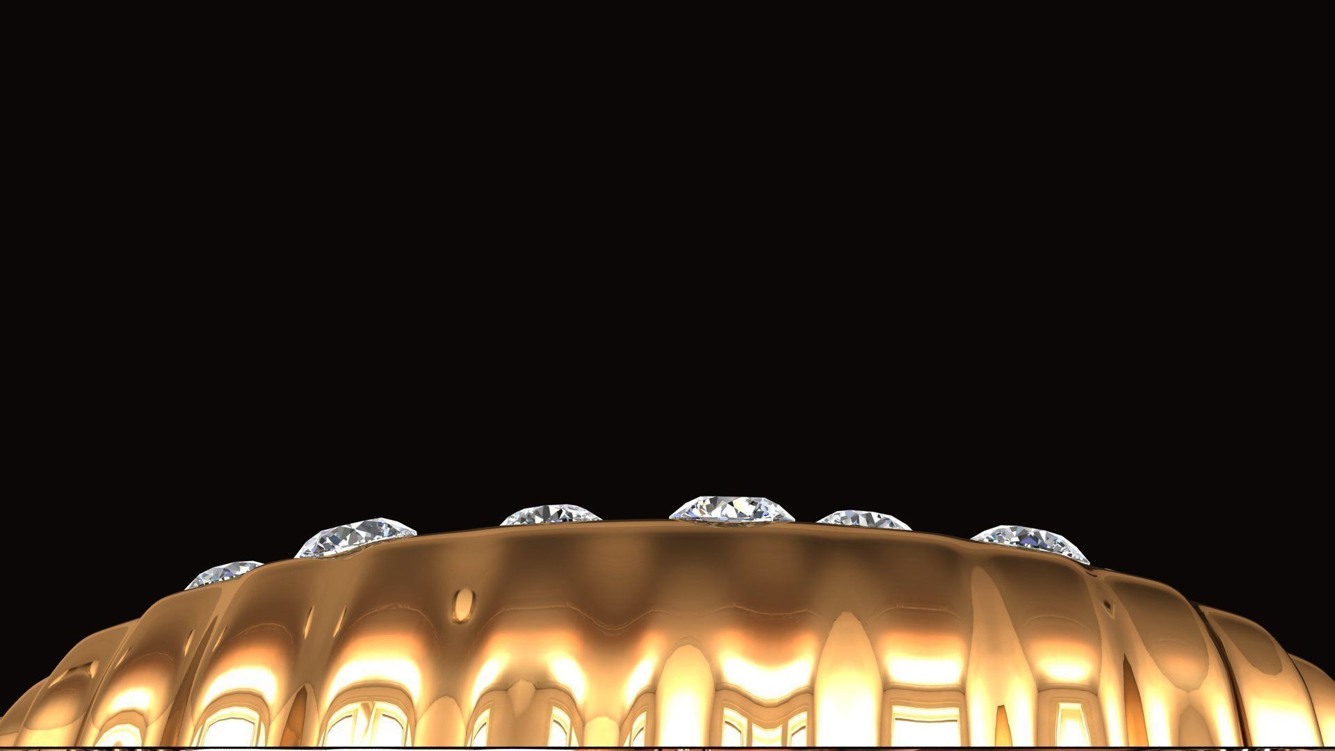 Shell pendant 3D print model_3