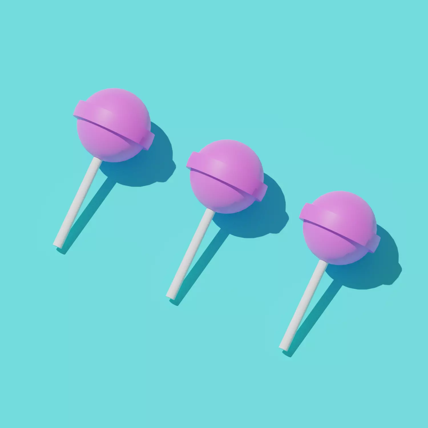 pretty candy Free 3D model