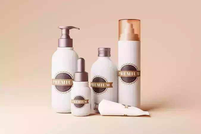 Cosmetic Packaging 3D model