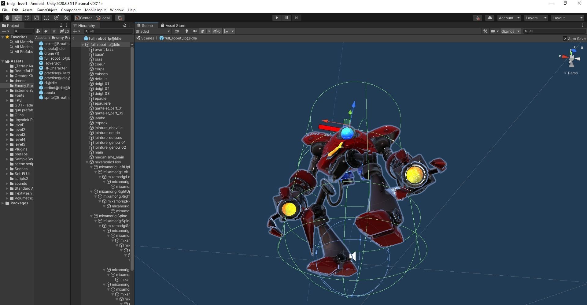 RedBOSS unity package 3D model_7