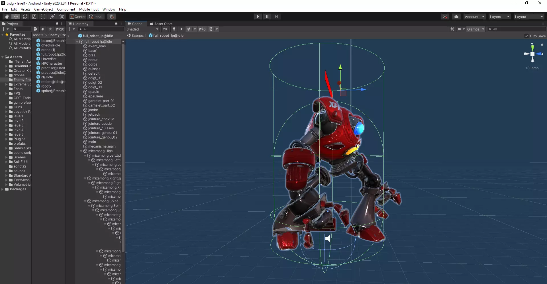 RedBOSS unity package 3D model_0