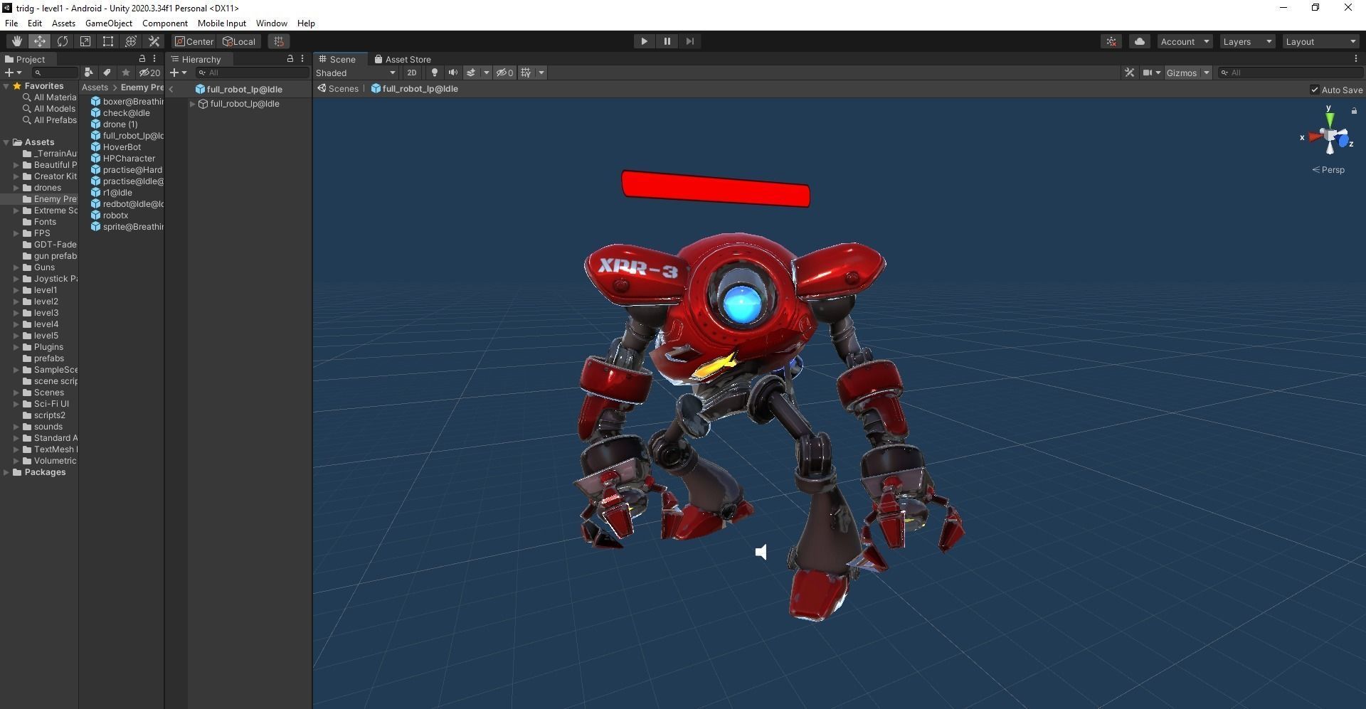 RedBOSS unity package 3D model_10