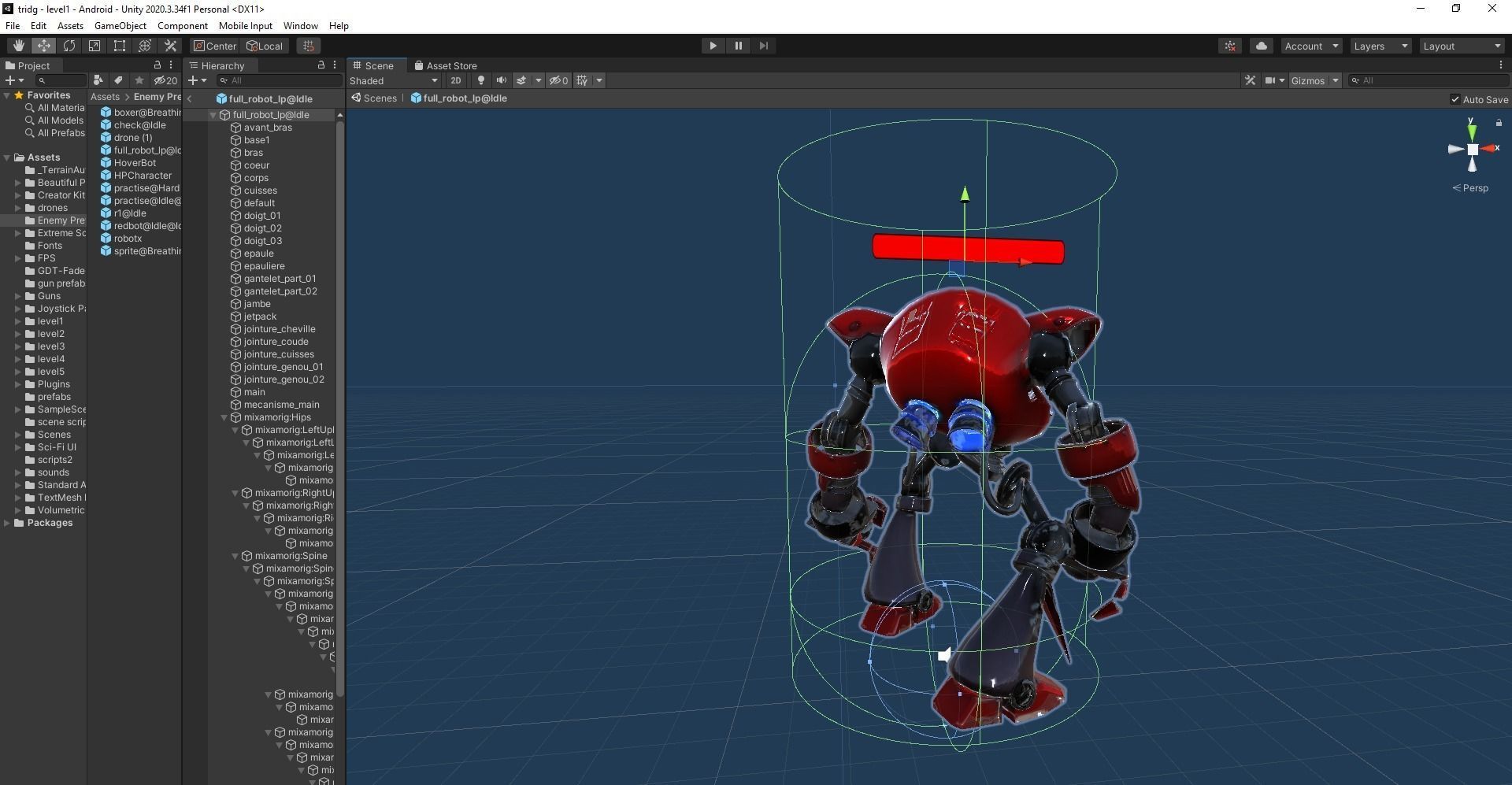 RedBOSS unity package 3D model_4
