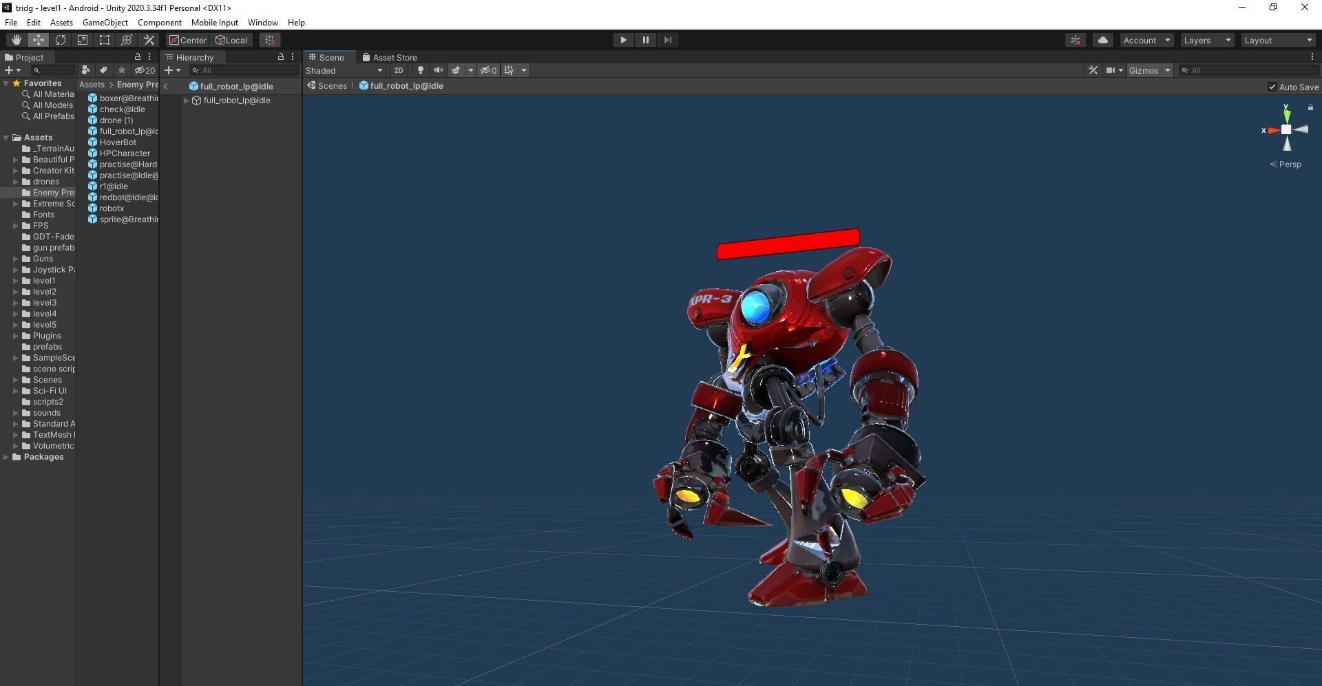 RedBOSS unity package 3D model_9