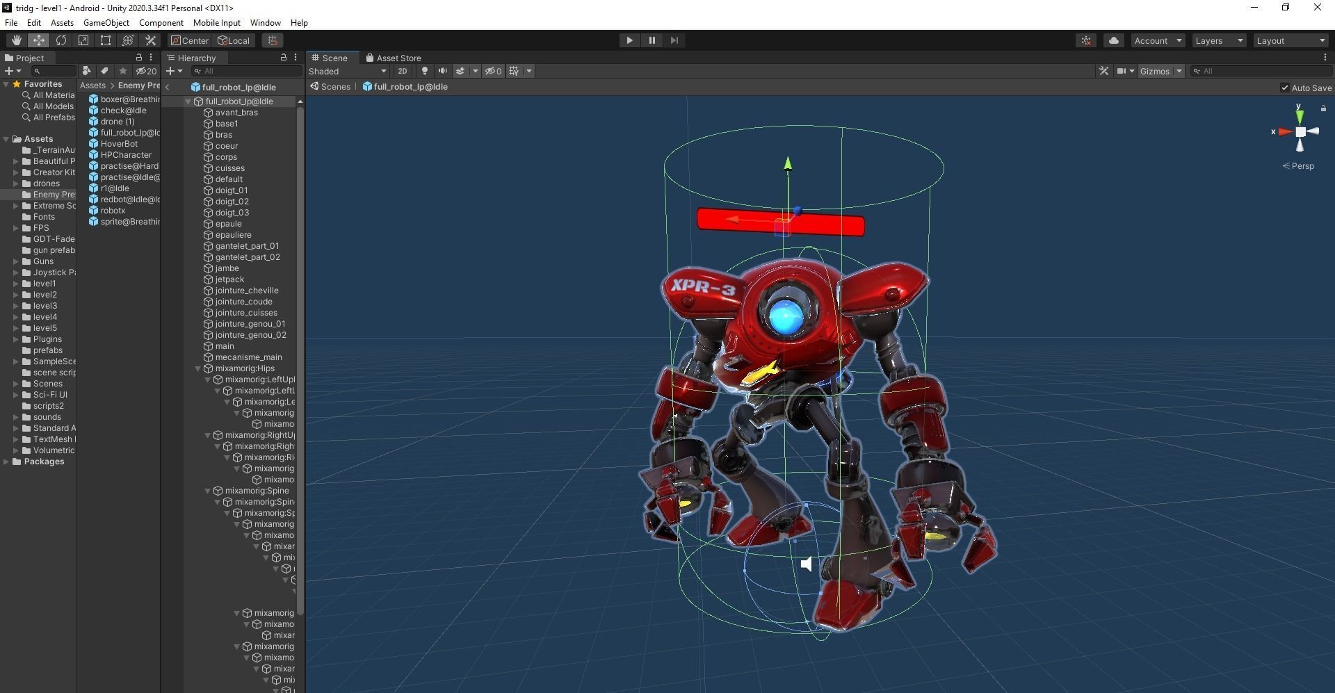 RedBOSS unity package 3D model_2
