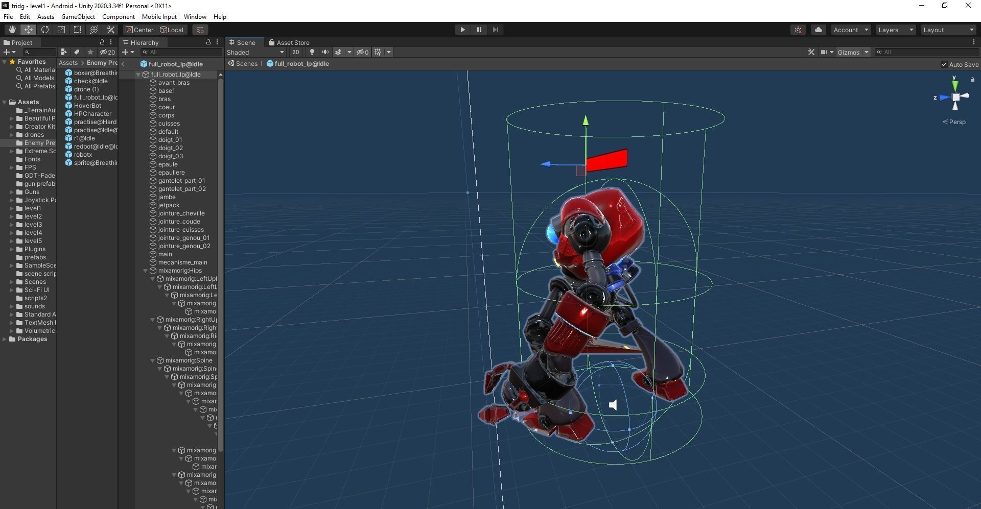 RedBOSS unity package 3D model_5