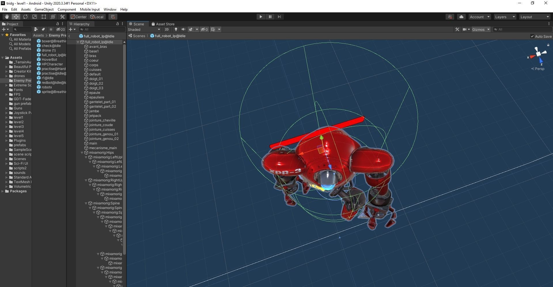 RedBOSS unity package 3D model_6