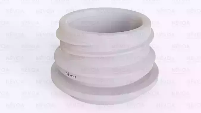 Neck finish - PCF 33P 1 - voluntary standard hot fill finish 3D model