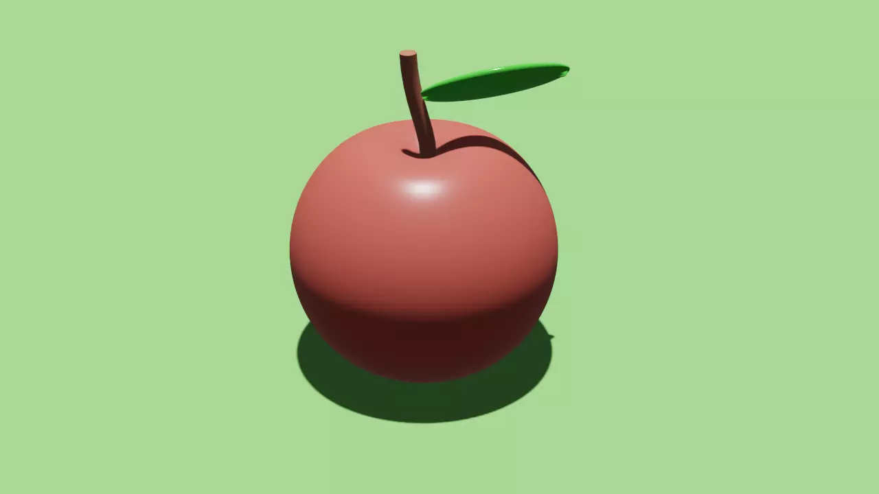 Juicy Apple Free 3D model