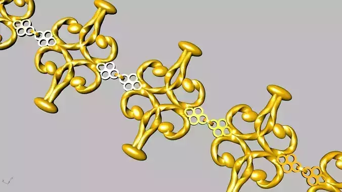 modern chain link stl verified 