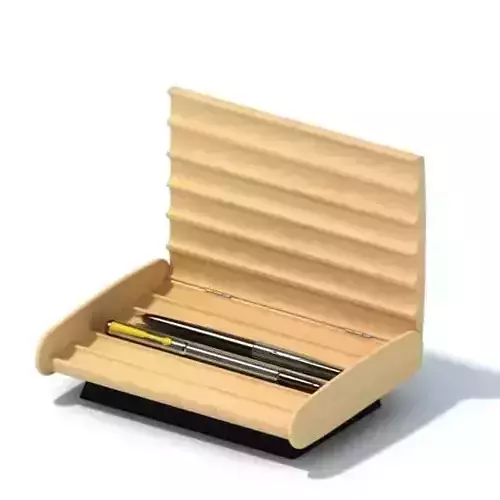 Wood Pen Holder