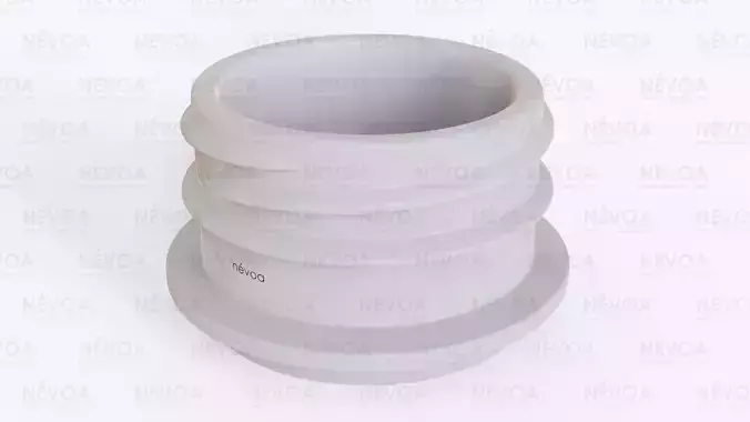 Neck finish - PCF 38P 1 - voluntary standard hot fill finish 3D model