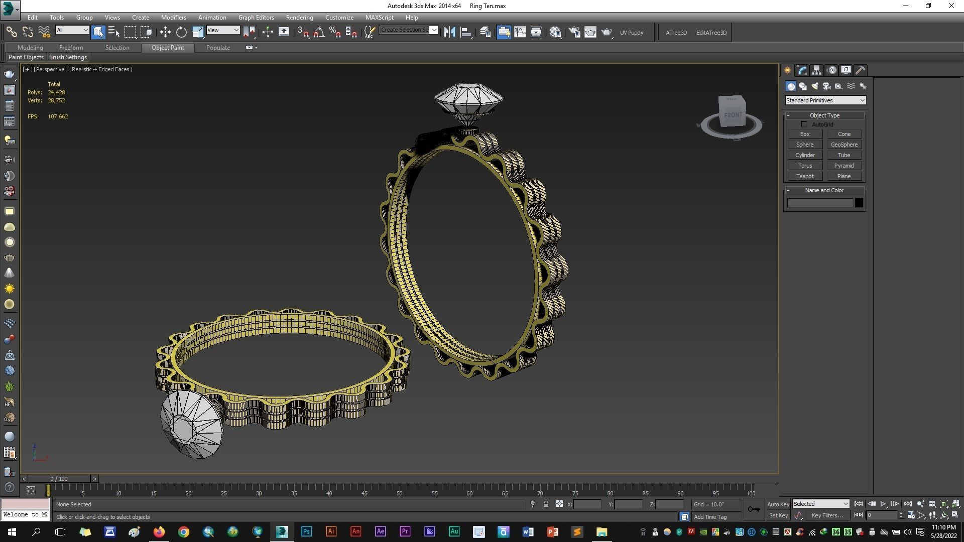 Ring Ten 3D model_8